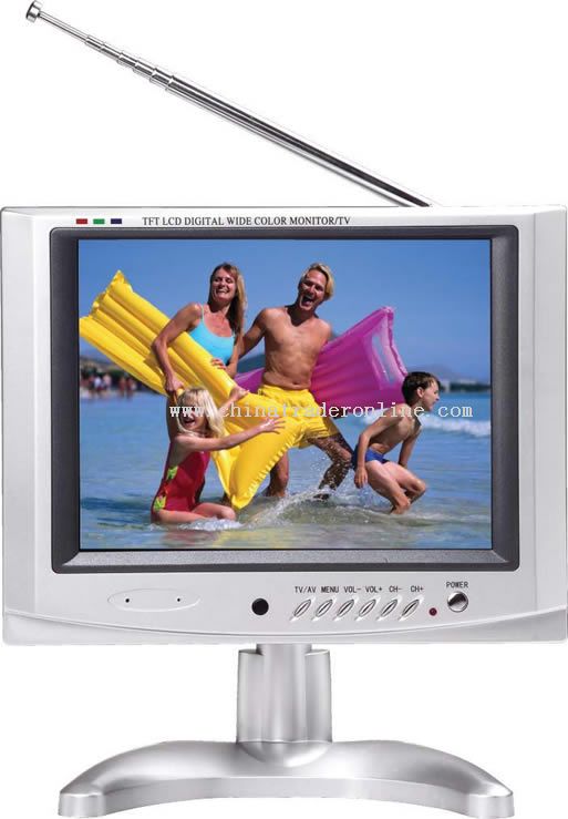 8 inch TFT-LCD DVB-T COLOR TV/MONITOR
